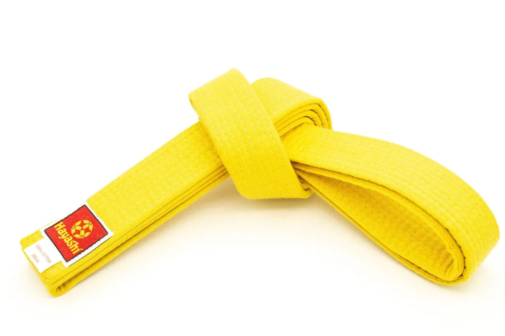 [050-2220] Belt - Obi (Yellow, 220cm)